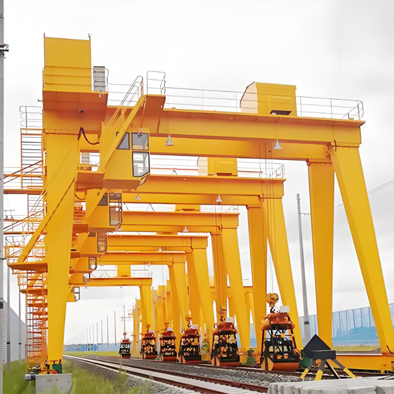 Komponen Struktural Gantry Crane Baja Karbon