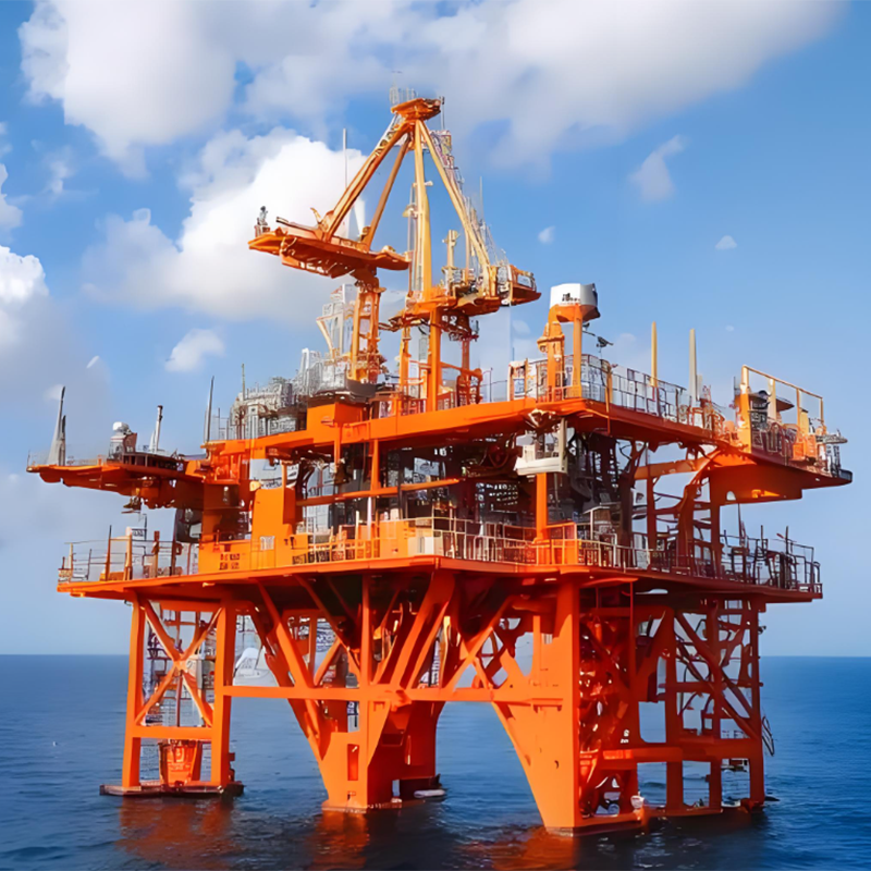 Komponen Struktur Baja Karbon Platform Lepas Pantai Laut Komponen Struktur Baja Karbon Platform Lepas Pantai Laut
