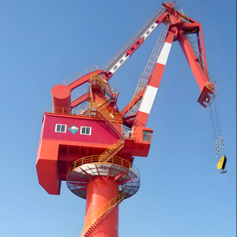 Komponen Struktural Pelabuhan Baja Karbon Gantry Crane berkekuatan tinggi